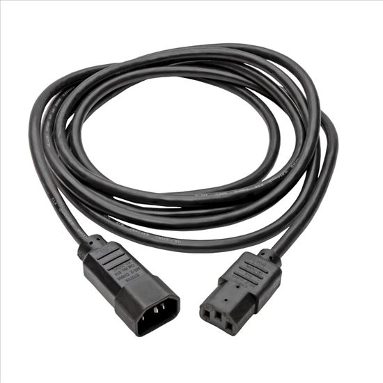 Tripp Lite P004-010 power cable Black 120" (3.05 m) C14 coupler C13 coupler1