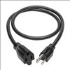 Tripp Lite P024-003 power cable Black 35.8" (0.91 m) NEMA 5-15P NEMA 5-15R2