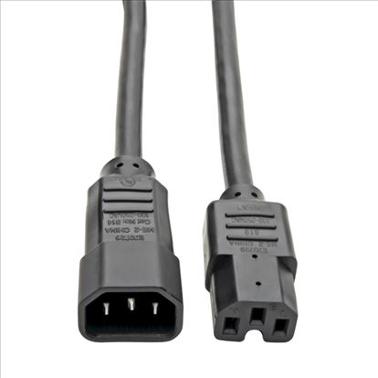 Tripp Lite P018-010 power cable Black 118.1" (3 m) C14 coupler C15 coupler1