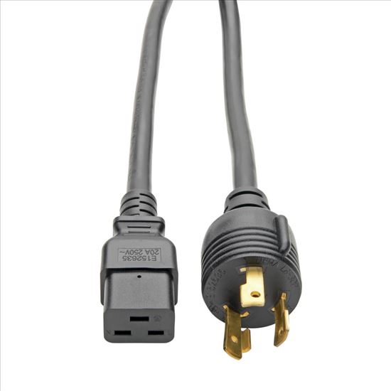 Tripp Lite P040-012-P30 power cable Black 145.7" (3.7 m) NEMA L6-30P C19 coupler1