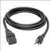 Tripp Lite P034-008 power cable Black 94.5" (2.4 m) NEMA 5-15P C19 coupler2