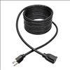 Tripp Lite P024-015 power cable Black 149.6" (3.8 m) NEMA 5-15P NEMA 5-15R1