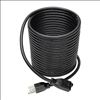 Tripp Lite P024-025-13A power cable Black 300" (7.62 m) NEMA 5-15P NEMA 5-15R2