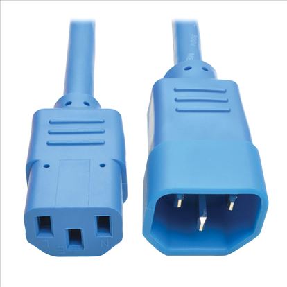 Tripp Lite P004-002-ABL power cable Blue 23.6" (0.6 m) C13 coupler C14 coupler1