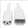 Tripp Lite P004-002-AWH power cable White 23.6" (0.6 m) C13 coupler C14 coupler1