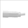 Tripp Lite P004-002-AWH power cable White 23.6" (0.6 m) C13 coupler C14 coupler4