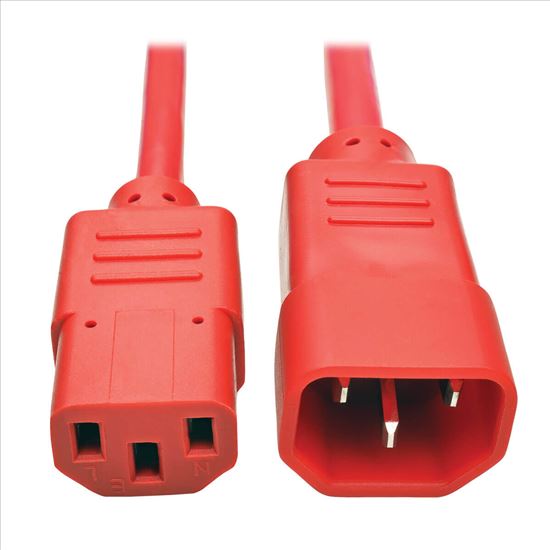 Tripp Lite P004-003-ARD power cable Red 35.4" (0.9 m) C13 coupler C14 coupler1