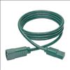 Tripp Lite P004-006-AGN power cable Green 70.9" (1.8 m) C13 coupler C14 coupler2