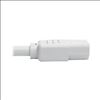 Tripp Lite P004-006-AWH power cable White 70.9" (1.8 m) C13 coupler C14 coupler3