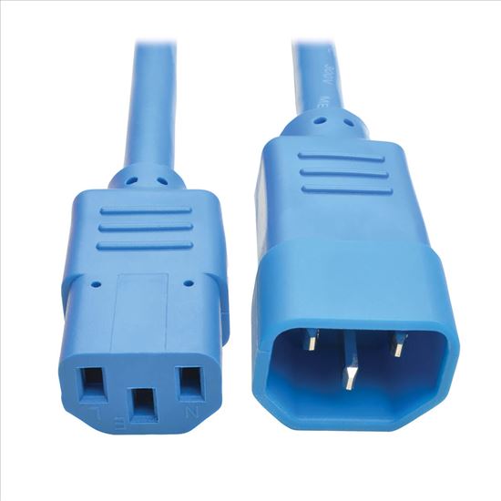 Tripp Lite P005-002-ABL power cable Blue 23.6" (0.6 m) C14 coupler C13 coupler1