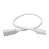 Tripp Lite P005-002-AWH power cable White 23.6" (0.6 m) C14 coupler C13 coupler1