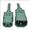 Tripp Lite P005-003-AGN power cable Green 35.4" (0.9 m) C14 coupler C13 coupler1