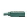 Tripp Lite P005-003-AGN power cable Green 35.4" (0.9 m) C14 coupler C13 coupler3