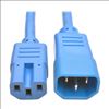 Tripp Lite P018-002-ABL power cable Blue 23.6" (0.6 m) C13 coupler C14 coupler1