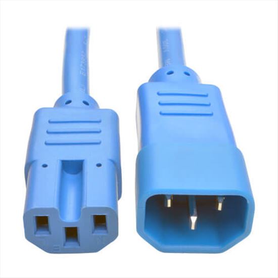 Tripp Lite P018-002-ABL power cable Blue 23.6" (0.6 m) C13 coupler C14 coupler1