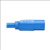 Tripp Lite P018-002-ABL power cable Blue 23.6" (0.6 m) C13 coupler C14 coupler6