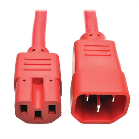 Tripp Lite P018-002-ARD power cable Red 23.6" (0.6 m) C14 coupler C15 coupler1