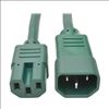 Tripp Lite P018-006-AGN power cable Green 70.9" (1.8 m) C14 coupler C15 coupler1