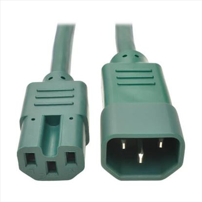 Tripp Lite P018-006-AGN power cable Green 70.9" (1.8 m) C14 coupler C15 coupler1