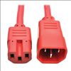 Tripp Lite P018-006-ARD power cable Red 70.9" (1.8 m) C14 coupler C15 coupler1