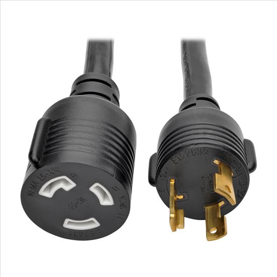 Tripp Lite P046-006-LL-30A power cable Black 70.9" (1.8 m) NEMA L5-30P NEMA L5-30R1