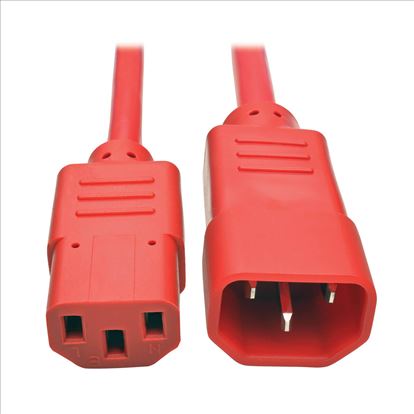 Tripp Lite P005-003-ARD power cable Red 35.4" (0.9 m) C14 coupler C13 coupler1