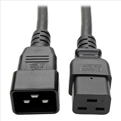 Tripp Lite P036-006 power cable Black 72" (1.83 m) C19 coupler C20 coupler1
