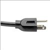 Tripp Lite P007-002 power cable Black 24" (0.61 m) C13 coupler NEMA 5-15P3