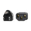 Tripp Lite P006-025 power cable Black 300" (7.62 m) NEMA 5-15P C13 coupler3