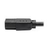 Tripp Lite P006-025 power cable Black 300" (7.62 m) NEMA 5-15P C13 coupler5