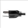 Tripp Lite P022-003 power cable Black 35.4" (0.9 m) NEMA 5-15P NEMA 5-15R5