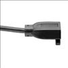 Tripp Lite P002-002 power cable Black 24" (0.61 m) C14 coupler NEMA 5-15R2