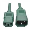 Tripp Lite P004-003-AGN power cable Green 35.4" (0.9 m) C13 coupler C14 coupler1