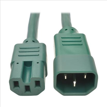 Tripp Lite P018-003-AGN power cable Green 35.4" (0.9 m) C14 coupler C15 coupler1