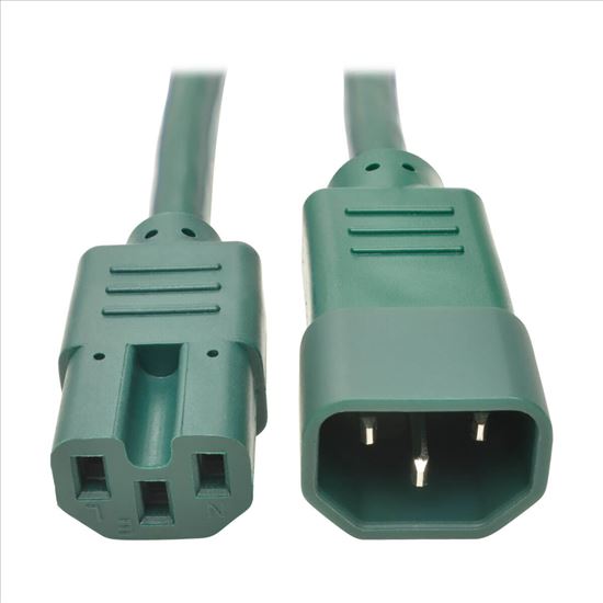 Tripp Lite P018-003-AGN power cable Green 35.4" (0.9 m) C14 coupler C15 coupler1