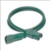 Tripp Lite P018-003-AGN power cable Green 35.4" (0.9 m) C14 coupler C15 coupler3