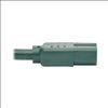 Tripp Lite P018-003-AGN power cable Green 35.4" (0.9 m) C14 coupler C15 coupler7