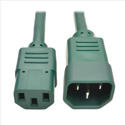 Tripp Lite P004-002-AGN power cable Green 23.6" (0.6 m) C13 coupler C14 coupler1