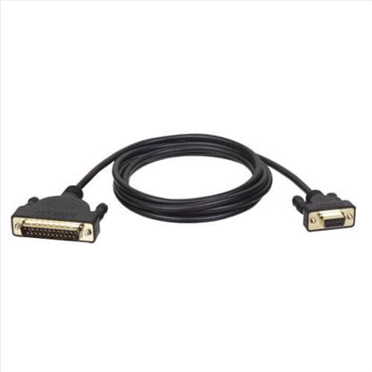 Tripp Lite P404-006 serial cable Black 72" (1.83 m) DB9 DB251