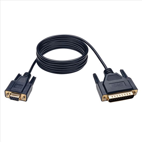 Tripp Lite P456-006 serial cable Black 72" (1.83 m) DB9 DB251