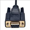 Tripp Lite P456-006 serial cable Black 72" (1.83 m) DB9 DB253