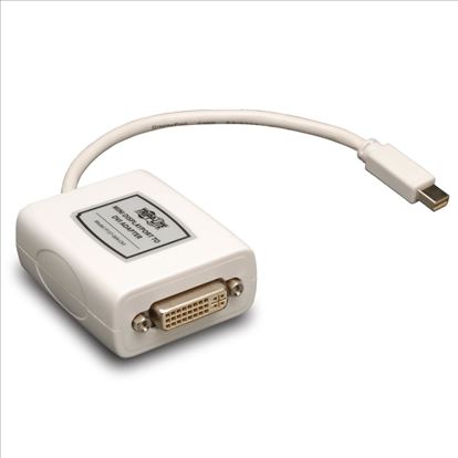 Tripp Lite P137-06N-DVI video cable adapter 5.91" (0.15 m) Mini Displayport DVI-I White1