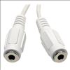 Tripp Lite P313-06N-WH audio cable 5.91" (0.15 m) 3.5mm 2 x 3.5mm White2