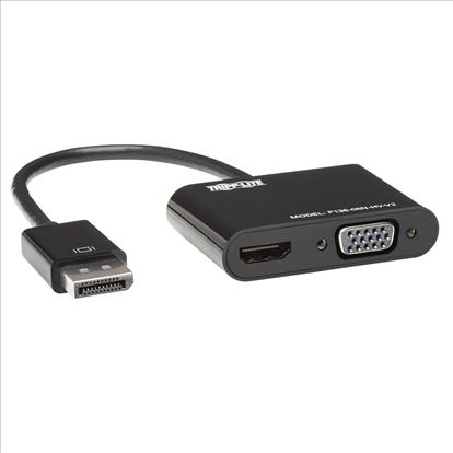 Tripp Lite P136-06N-HV-V2 video cable adapter 5.91" (0.15 m) DisplayPort HDMI/VGA Black1