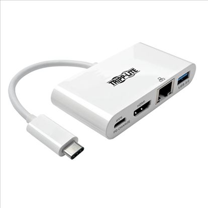 Tripp Lite U444-06N-HGU-C video cable adapter USB Type-C USB Type-C + USB Type-A + HDMI White1