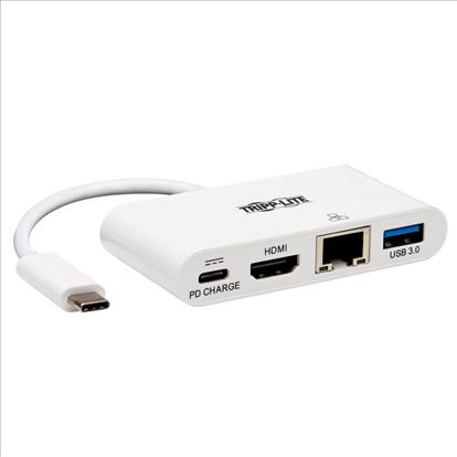 Tripp Lite U444-06N-H4GU-C video cable adapter USB Type-C USB Type-C + USB Type-A + HDMI White1