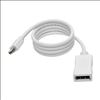 Tripp Lite P139-003-DP-V2B DisplayPort cable 35.4" (0.9 m) Mini DisplayPort White2