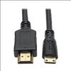 Tripp Lite P571-001-MINI HDMI cable 11.8" (0.3 m) HDMI Type C (Mini) HDMI Type A (Standard) Black1