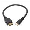 Tripp Lite P571-001-MINI HDMI cable 11.8" (0.3 m) HDMI Type C (Mini) HDMI Type A (Standard) Black2