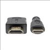 Tripp Lite P571-001-MINI HDMI cable 11.8" (0.3 m) HDMI Type C (Mini) HDMI Type A (Standard) Black3